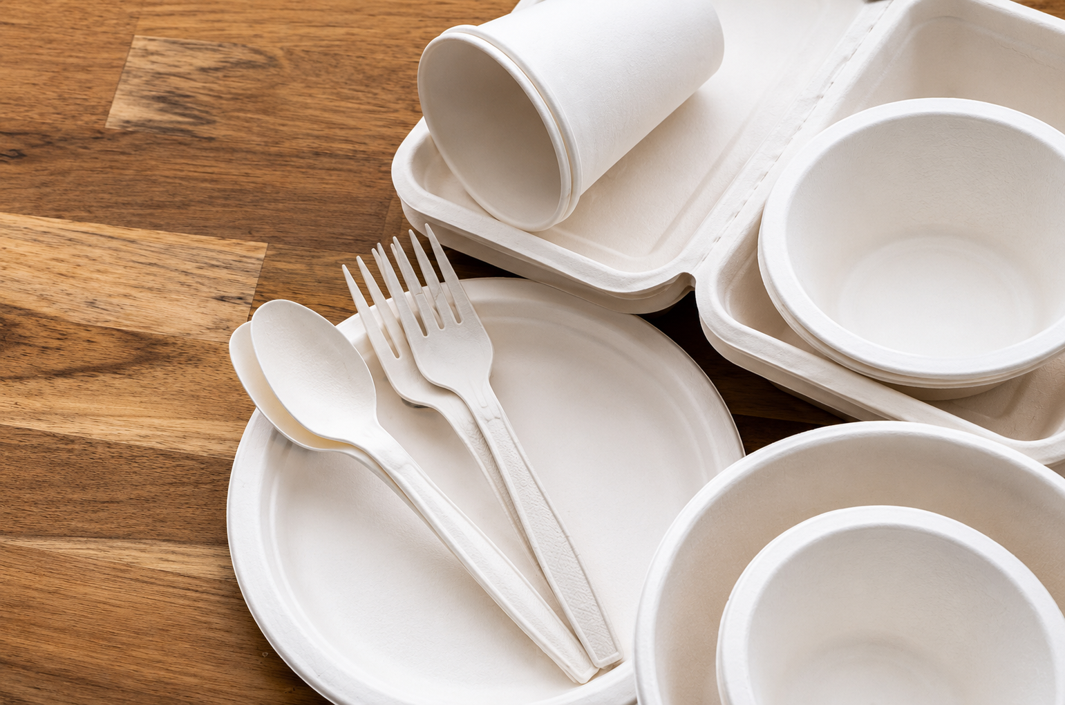 Sugarcane plate